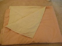 Light Peach Colored Reversible Queen Comforter in Luke AFB, Arizona