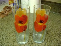 2 Tall Elegant Drinking Glasses in Kingwood, Texas