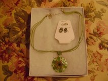 Beautiful Corded Necklace With Matching Earrings (Pierced) in Luke AFB, Arizona